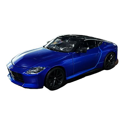 Miniatura Nissan Z 2023 Azul Maisto Metal 1:24