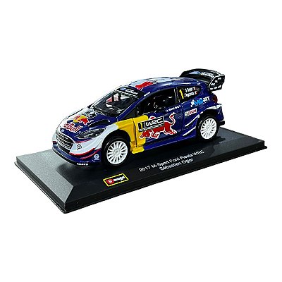 Miniatura Ford Fiesta WRC Sebastian Ogier Rally Redbull 1:32