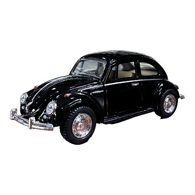 Miniatura Volkswagen Fusca 1967 Preto 1:32