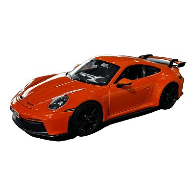 Miniatura Porsche 911 GT3 Laranja Burago 1:24
