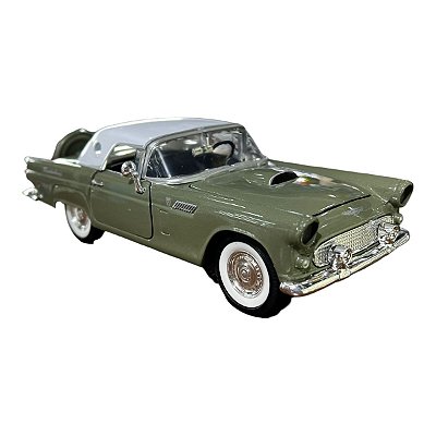 Miniatura Ford Thunderbird 1956 Verde Motormax 1:24