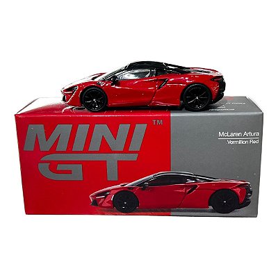 Miniatura Mclaren Artura Vermelho MiniGT 532 1:64