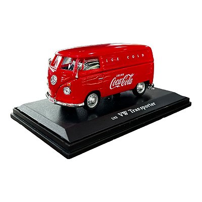 Miniatura Volkswagen Kombi Cargo Van 1962 Coca Cola 1:43