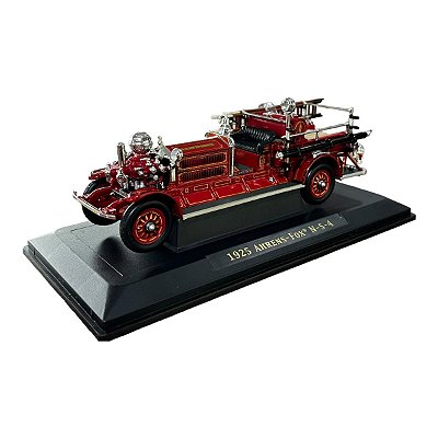 Miniatura Caminhão Bombeiro Ahrens Fox 1925 Metal 1:43