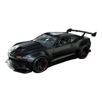 Miniatura Chevrolet Camaro SS Preto Jada Metal 1:24