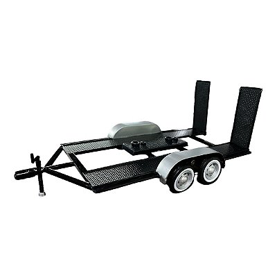 Miniatura Reboque 2 eixo Motormax Metal 1:24