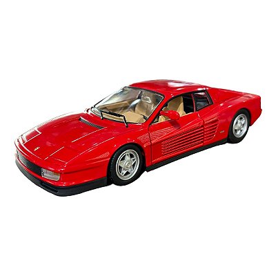 Miniatura Ferrari Testarossa Metal 1:24