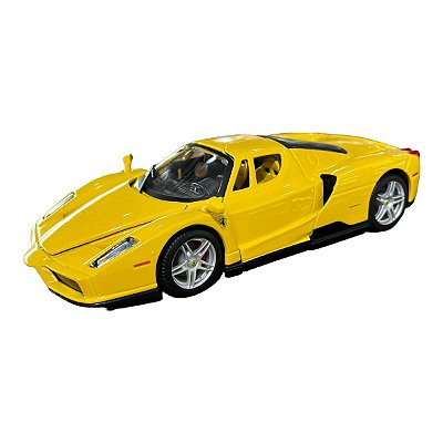 Miniatura Ferrari Enzo Amarelo Metal 1:24