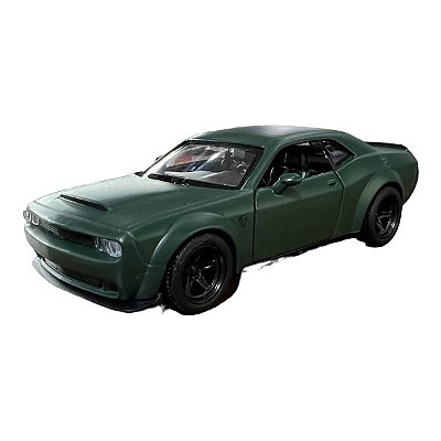 Miniatura Dodge Challenger SRT Demon Verde RMZ 1:38