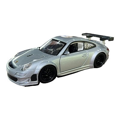 Miniatura Porsche 911 GT3 RSR Prata RMZ 1:32