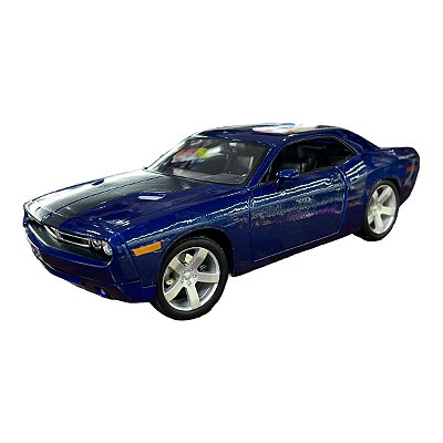 Miniatura Dodge Challenger Azul Maisto 1:18