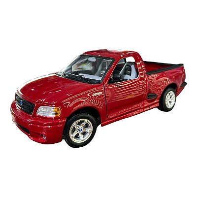 Miniatura Ford F150 SVT Lighting Vermelho Maisto 1:18