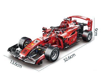 Miniatura de montar 455 peças Ferrari F1 Fórmula 1 1:18