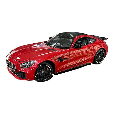 Miniatura Mercedes Benz AMG GT R Vermelho Metal 1:24