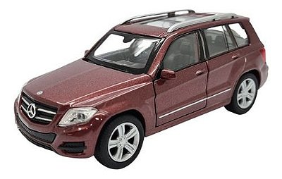 Miniatura Mercedes Benz Glk350 Bordô Metal 1:36