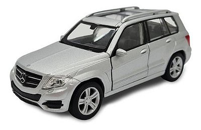 Miniatura Mercedes Benz Glk350 Prata Metal 1:36