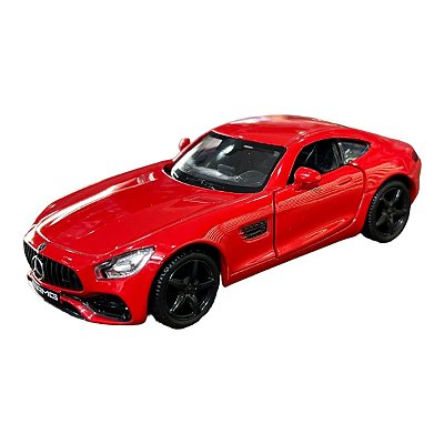 Miniatura Mercedes Benz AMG GTS Vermelho RMZ 1:32