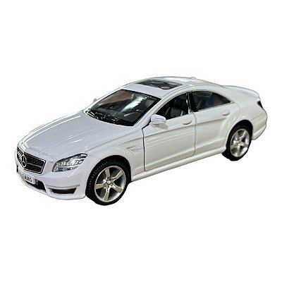 Miniatura Mercedes Benz CLS 63 AMG Branco RMZ 1:32