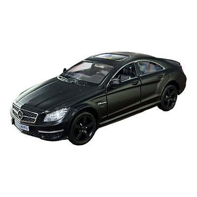 Miniatura Mercedes Benz CLS 63 AMG Preto Fosco RMZ 1:32