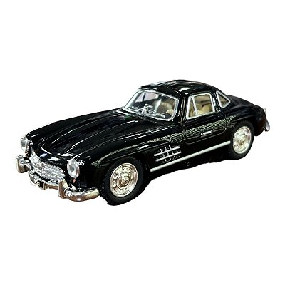 Miniatura Mercedes Benz 300 SL 1954 Preto 1:36