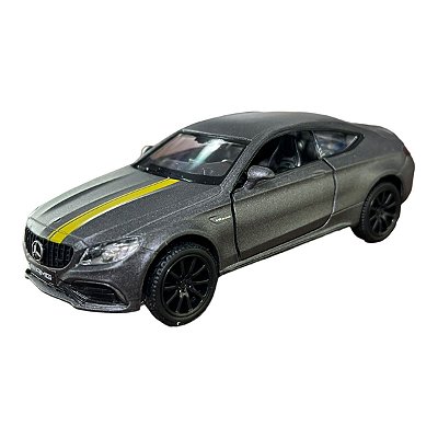 Miniatura Mercedes Benz AMG C63 Cinza RMZ 1:32