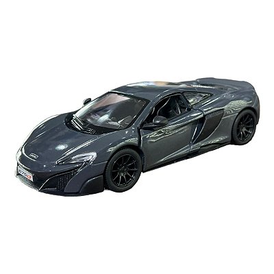 Miniatura Mclaren 675 LT Cinza 1:36