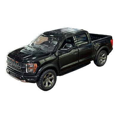 Miniatura Ford F150 Raptor 2022 Preto 1:46