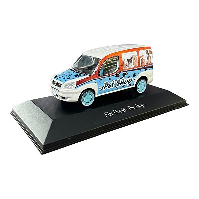 Miniatura Fiat Doblô Pet Shop Coleção Serviços 1:43