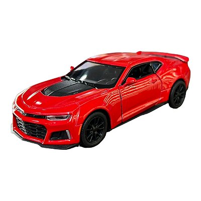 Miniatura Chevrolet Camaro ZL1 Vermelho Metal 1:38