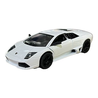 Miniatura Lamborghini Murcielago LP640 Branco Metal 1:36