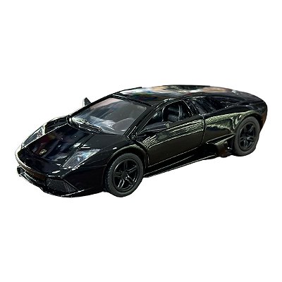 Miniatura Lamborghini Murcielago LP640 Preto Metal 1:36