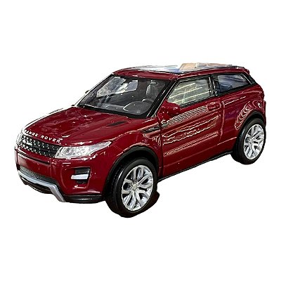 Miniatura Land Rover Range Rover Evoque Bordô Welly 1:38