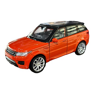 Miniatura Land Rover Range Rover Sport Laranja Welly 1:38