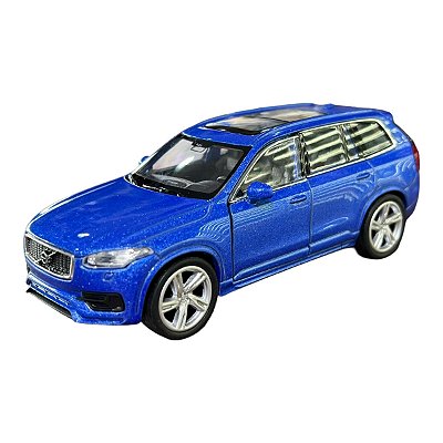 Miniatura Volvo XC90 Azul Welly 1:38