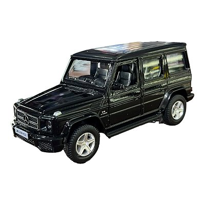 Miniatura Mercedes Benz G63 AMG Preto Brilho RMZ 1:38