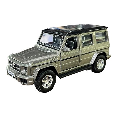Miniatura Mercedes Benz G63 AMG Cinza RMZ 1:38
