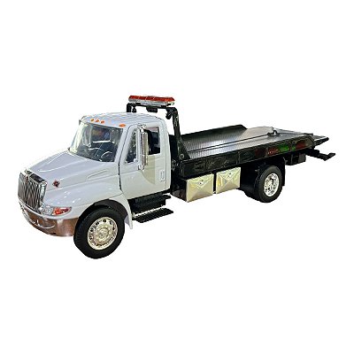 Miniatura Caminhão Guincho Plataforma Internacional 1:32