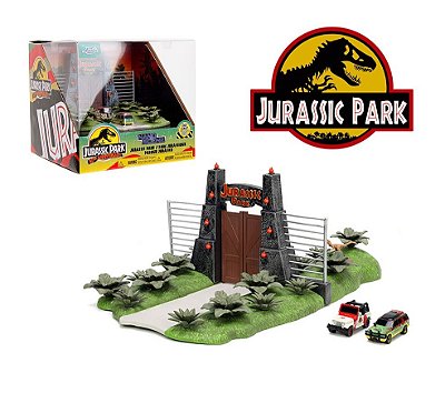 Miniatura Diorama Jurassic Park Nano Scene Jada 1:87