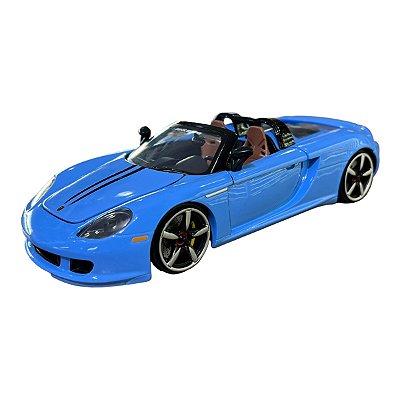 Miniatura Porsche Carrera GT Azul Pink Slips Jada 1:24