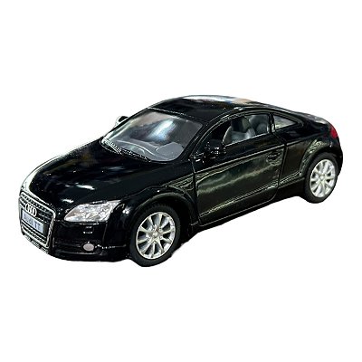 Miniatura Audi TT Preto Metal 1:32