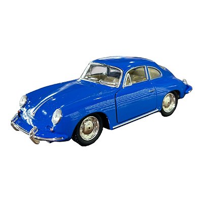 Miniatura Porsche 356 Carrera Azul Metal 1:32