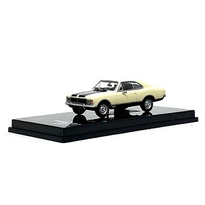 Miniatura Chevrolet Opala Coupe SS 77 Series 2 Branco 1:64