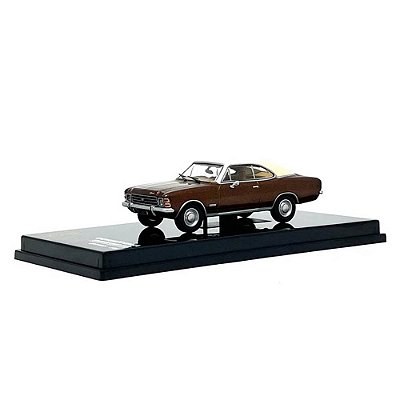 Miniatura Chevrolet Opala Coupe Luxe 77 Series 2 Marrom 1:64