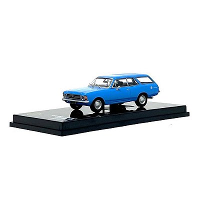 Miniatura Chevrolet Opala Caravan 76 Series 2 Azul 1:64