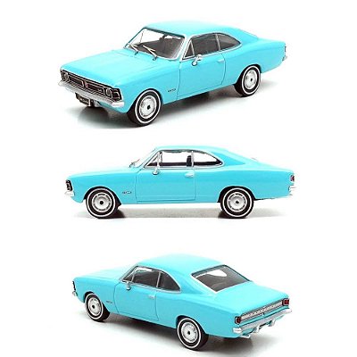 Miniatura Chevrolet Opala Coupe de Luxo 72 Series 3 1:64