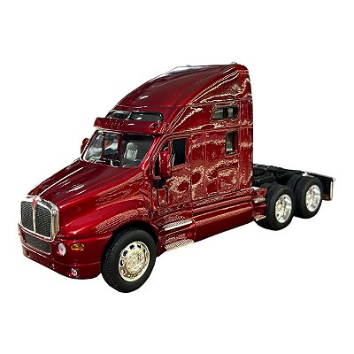 Miniatura Caminhão Kenworth T2000 Vermelho Metal Welly 1:32