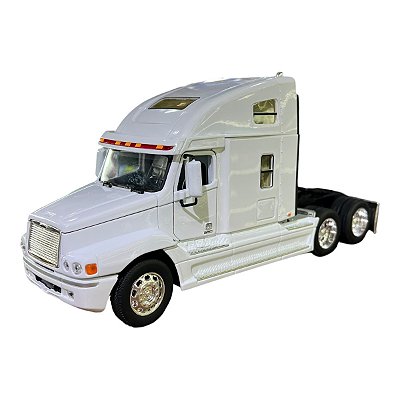Miniatura Caminhão Freightliner Century Branco Metal 1:32