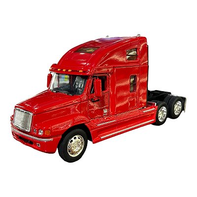 Miniatura Caminhão Freightliner Century Vermelho Metal 1:32
