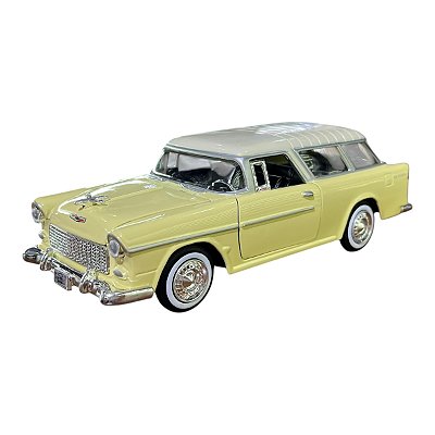 Miniatura Chevrolet Bel Air Nomad Creme Motormax 1:24