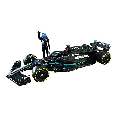 Miniatura Fórmula 1 F1 Mercedes W14 George Russell 63 1:24